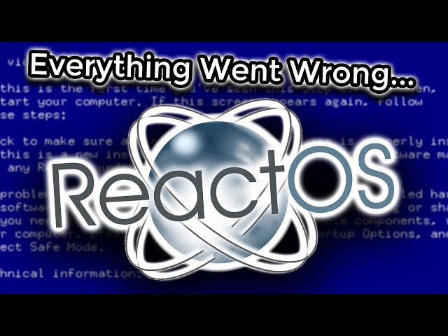 Installing ReactOS in 2024 but Everything Goes Wrong...