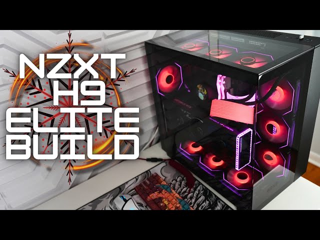 NZXT H9 Elite Black Gaming PC Complete Step-by-Step Guide on How To Build a PC