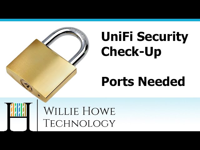 UniFi Security Check Up - DON'T OPEN THESE UNIFI PORTS TO THE INTERNET!