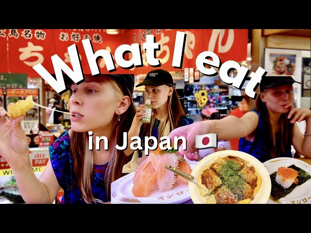 WHAT I EAT in JAPAN🇯🇵 (Low Budget Edition)😳