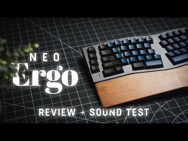 Neo Ergo - A Beautiful Budget Tented Alice (Review + Sound Test)