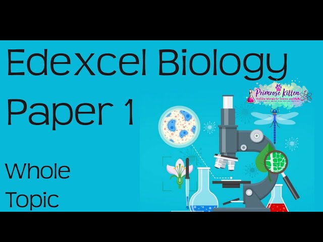 The whole of Edexcel Biology Paper 1 in only 84 minutes!! Revision for 9-1 GCSE Bio Combined Science