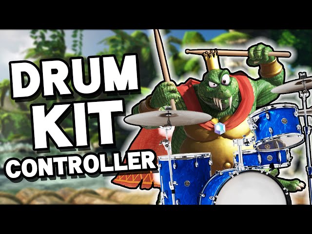 I Play Smash Bros. Ultimate with a Drum Kit