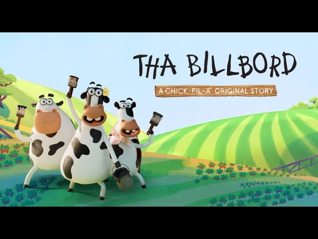 THA BILLBORD Cows Animated Short | A Chick fil A Original Story