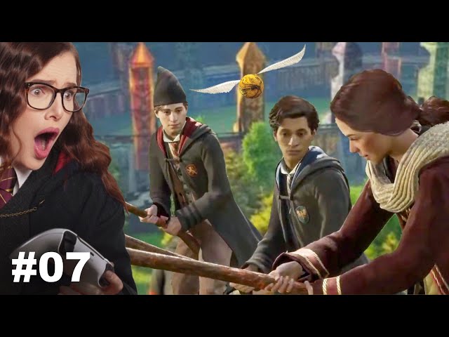 HOGWARTS LEGACY PART 7: 🎮  My First Flying Lesson 🧹