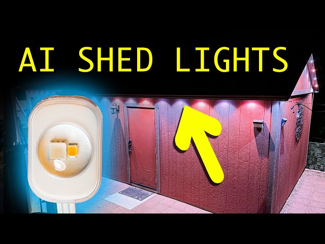 Artificial Intelligence Shed Lights - eufy Permanent Outdoor Light E120 Review