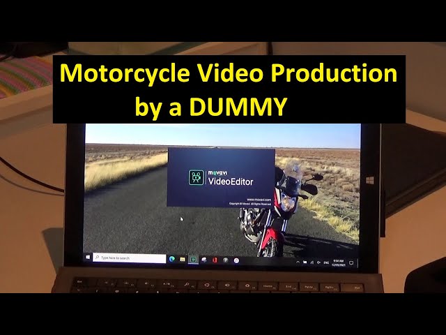 Motorcycle Video Creation by a Dummy