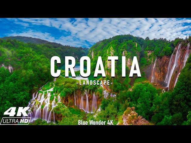Croatia 4k - Relaxing Music With Beautiful Natural Landscape - Amazing Nature