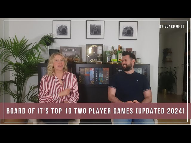 Board Of It's Top 10 Two Player Games (Updated 2024)