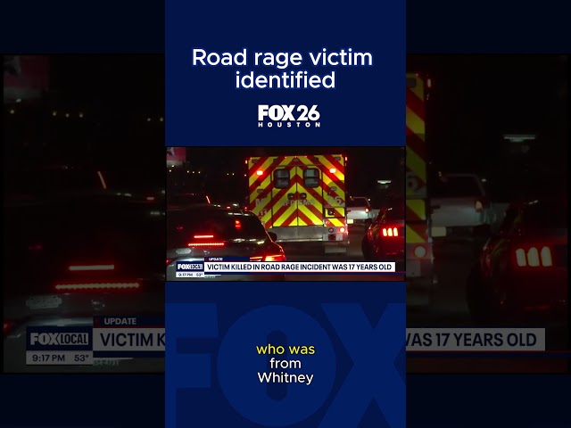 17 year old identified as slain road rage victim