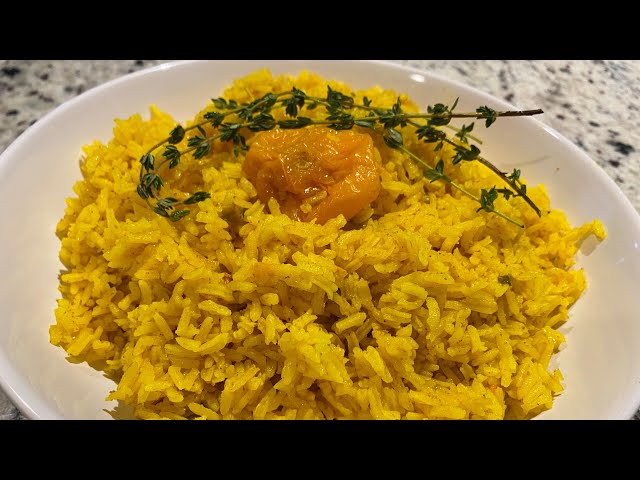 How to make the best coconut curry rice recipe / Jamaican style coconut curry rice