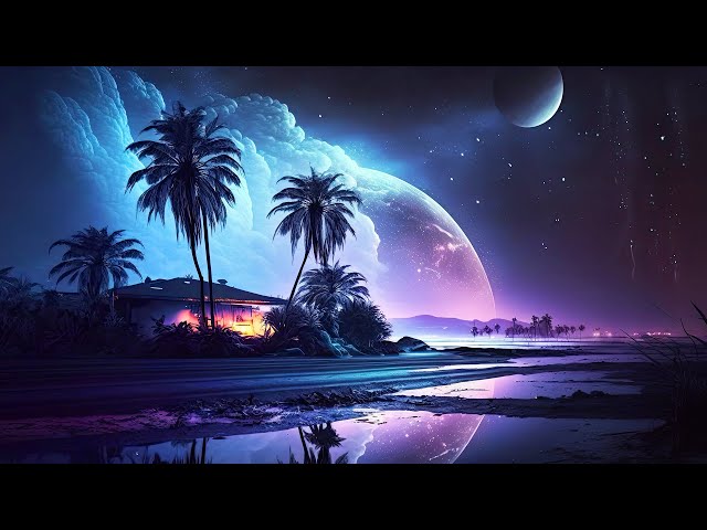 Relaxing Sleep Music and Night Nature Sounds: Soft Crickets. Mind Relaxation