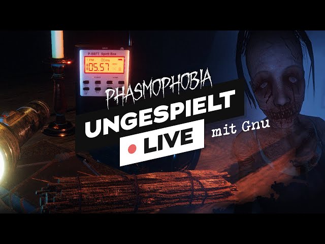 HORROR GAME - BigFoot & Phasmophobia mit Gnu & Crew! + #ungeklickt LIVE! 🔴