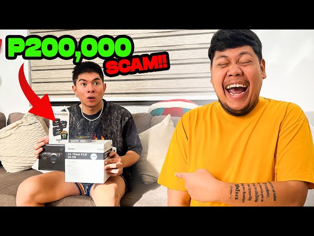 CHRISTMAS SCAM kay LAMIN | GONE WRONG!