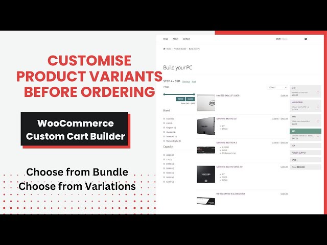 How to Set Order Customisation and Multiple Variation Selection Options on WooCommerce Store