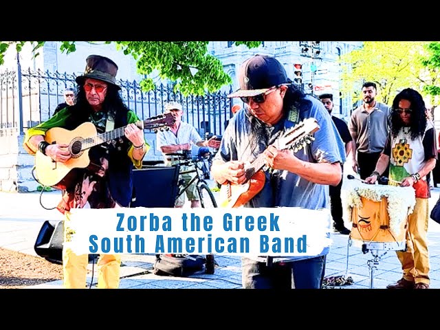 Jaw-dropping performance of 'Zorba the Greek' by South American band
