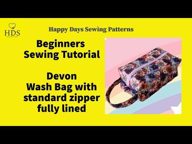 Devon Wash Bag Standard Zipper Master Copy 2024