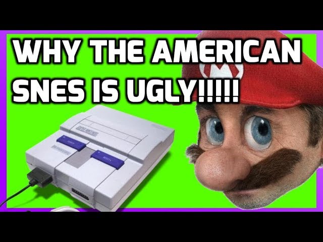 Why is The North American SNES Ugly???? - Super Nintendo History  - THGM
