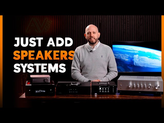 'Just-Add-Speakers' Hi-Fi Systems: WiiM, Denon, Technics, Yamaha, and Naim | AV.com