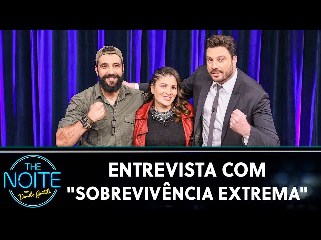 Entrevista com Taís Teixeira e Luciano Tigre, do "Sobrevivência Extrema" | The Noite (15/05/24)