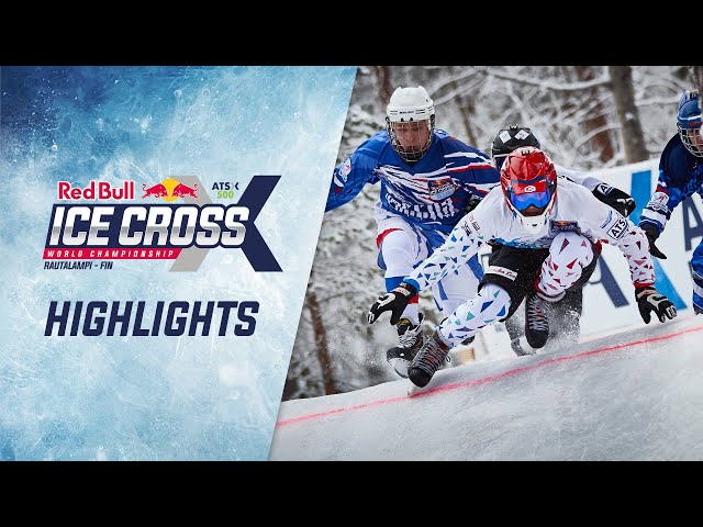 ATSX 500 Rautalampi, FIN Highlights | 2019/20 Red Bull Ice Cross World Championship