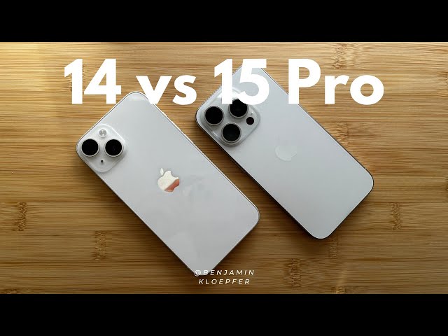 iPhone 15 Pro vs iPhone 14   Is the 15 Pro REALLY Worth $300 More?