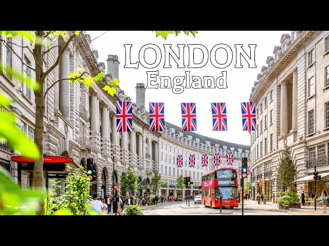 London, England 🇬🇧 - West End Walking Tour in 4K