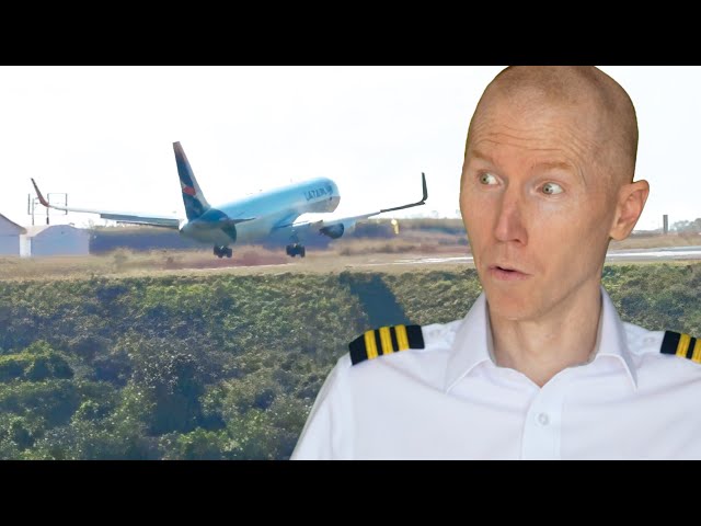 Pilot Misses Runway on Landing