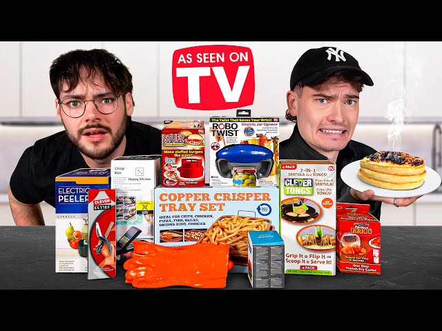 Cooking Using ONLY As Seen On TV Products!