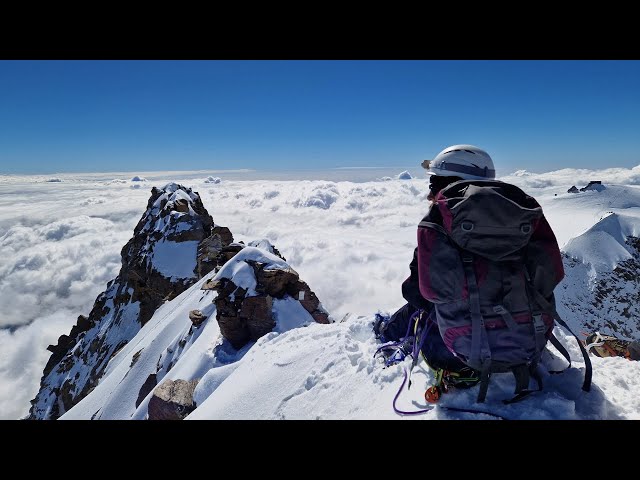 Climbing Switzerland's Highest Mountain Unguided | Monte Rosa