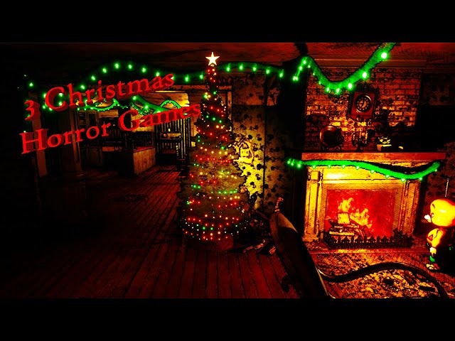 🎄3 Christmas Horror Games | Part 2🎄