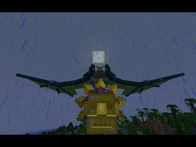 The Storm with the Stain of Piercing Sunlight. (Minecraft: Dawncraft/BrutalBosses + MowziesMobs)