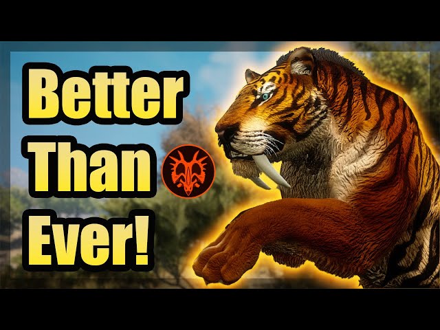 *New* Reworked Smilodon Mod Exclusive First Look! | Path of Titans