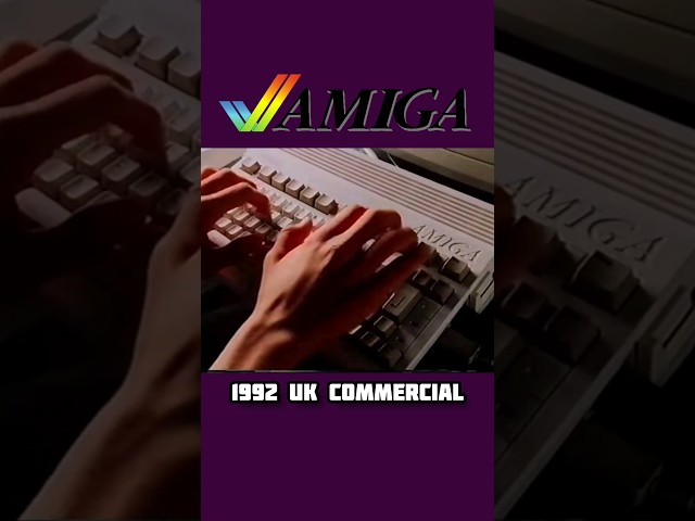 AMIGA OFFICIAL UK TV 1992 COMMERICAL #amiga #commodoreamiga #shorts