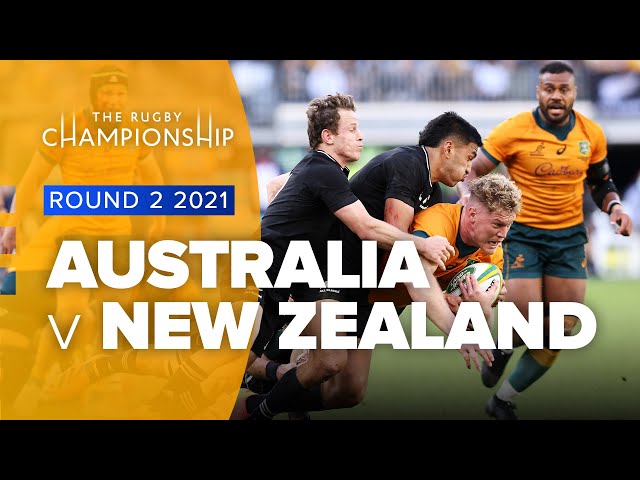 The Rugby Championship | Australia v New Zealand - Rd 2 Highlights