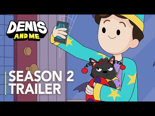 Denis and Me | Season 2 Halloween Trailer | Sneak Peek | Kids Cartoons