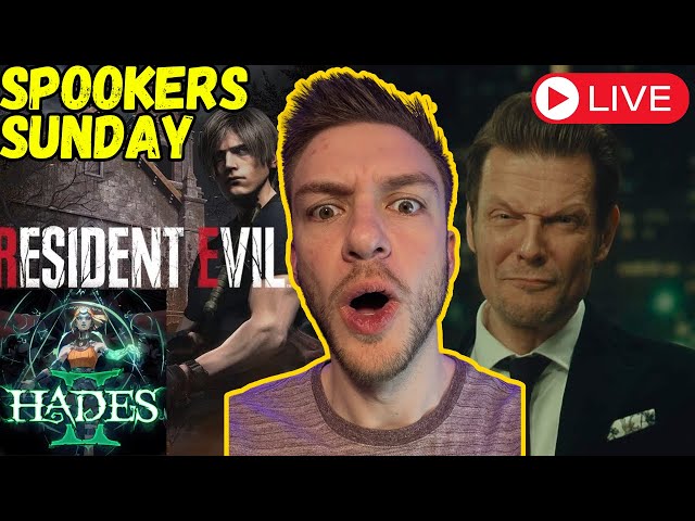 SPOOKERS SUNDAY Live Chat (Alan Wake 2, Resident Evil 4, Hades 2)