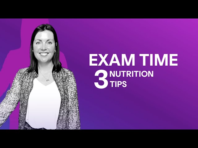 Exam tips to stop your tummy rumbling