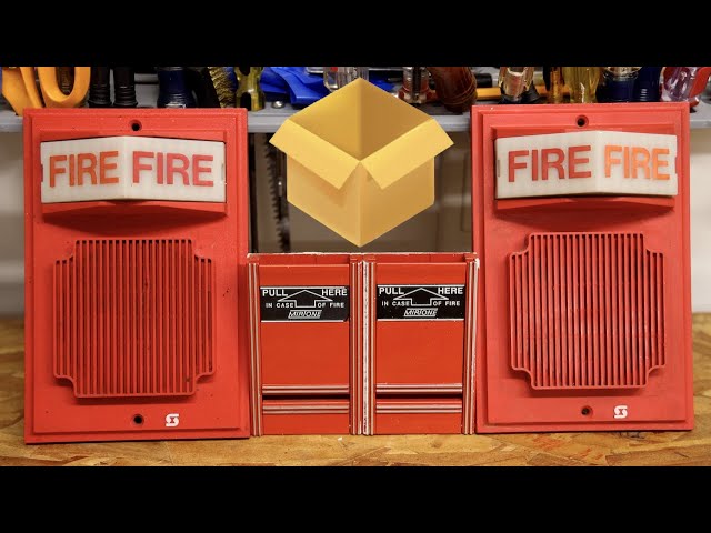 Unboxing Rare Fire Alarms for my Collection! (It came BROKEN)