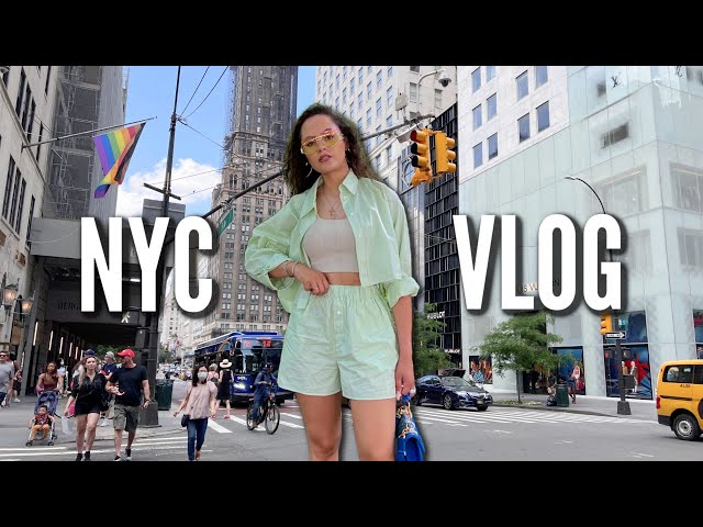 NYC Vlog - Dinners with other YouTubers, First party in NYC & MORE!