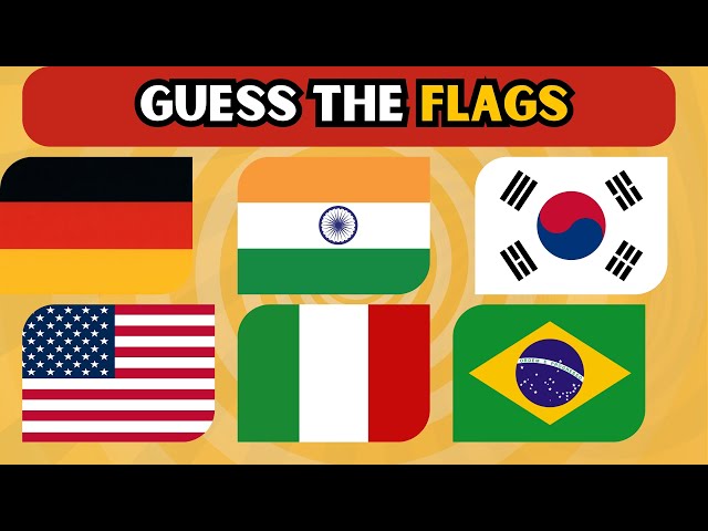 Guess The Country Flags Challenge | Can You Guess Flags?