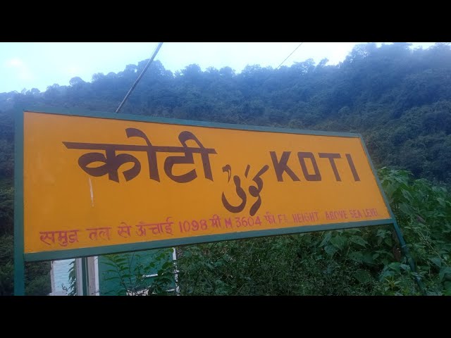 Koti Railway station Near Chandigarh  | Toy Train | Small Trek Towards Station