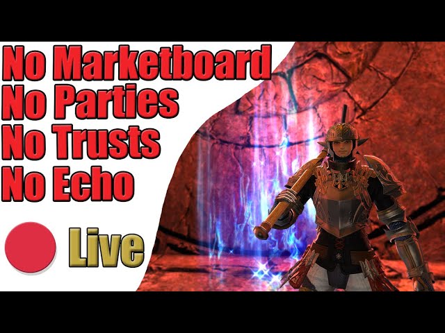 Solo FF14 STREAM - Darkholds and Winged Foes