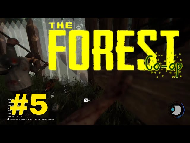 Muurtje Bijna Af! - The Forest Co-op (Part 5)
