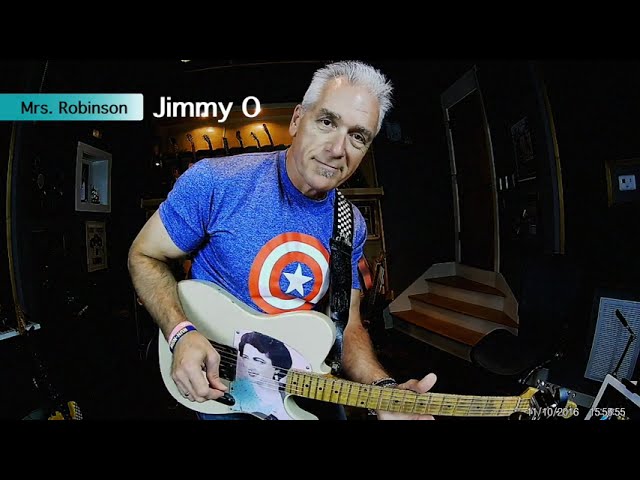 Jimmy O Show - Mrs. Robinson - Electric Guitar Cover