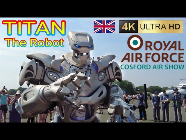 Titan The Robot: Iron Man or Terminator? - RAF Cosford Air Show 2023