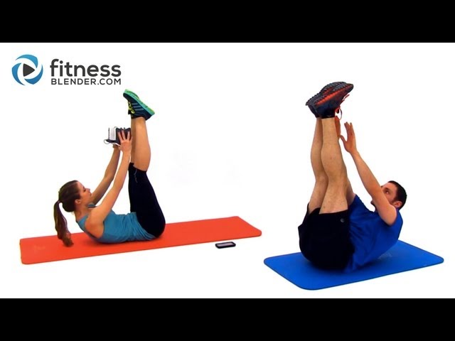 Tabata Kettlebell Workout + Abs and Obliques Workout - 45 Minute Kettlebell Training