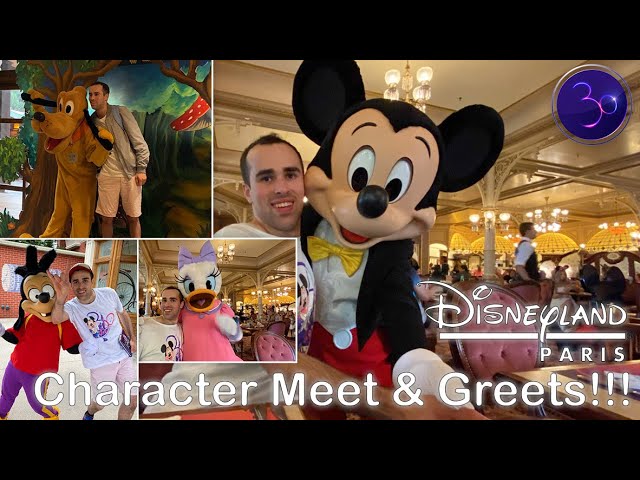 Disneyland Paris: My Disney Character Meet & Greets (Compilation) [June 2022]