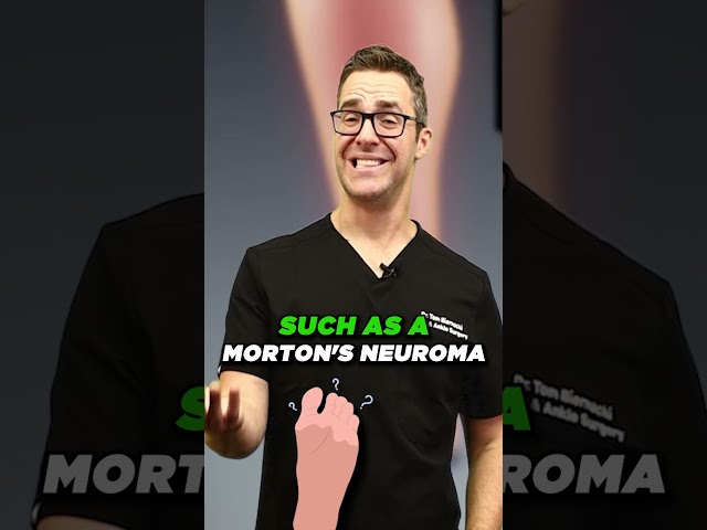 What Is MORTON'S  NEUROMA? Feels like PEBBLE Under FOOT! [ Causes & Symptoms]