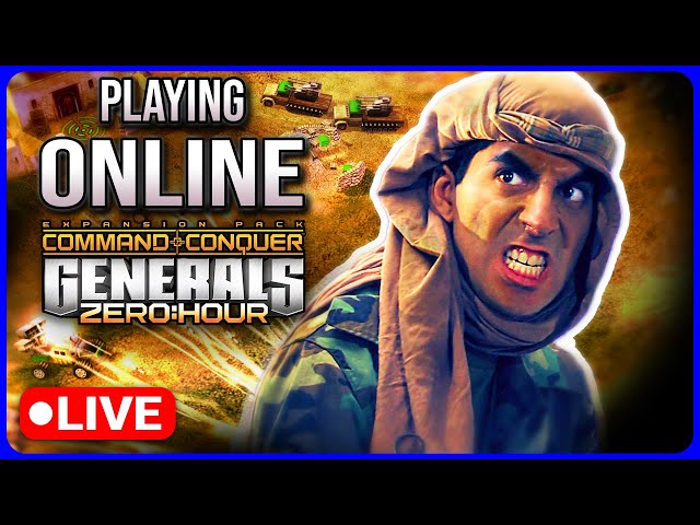 Striking like The Snake in Online Multiplayer FFA & AI Matches | C&C Generals Zero Hour